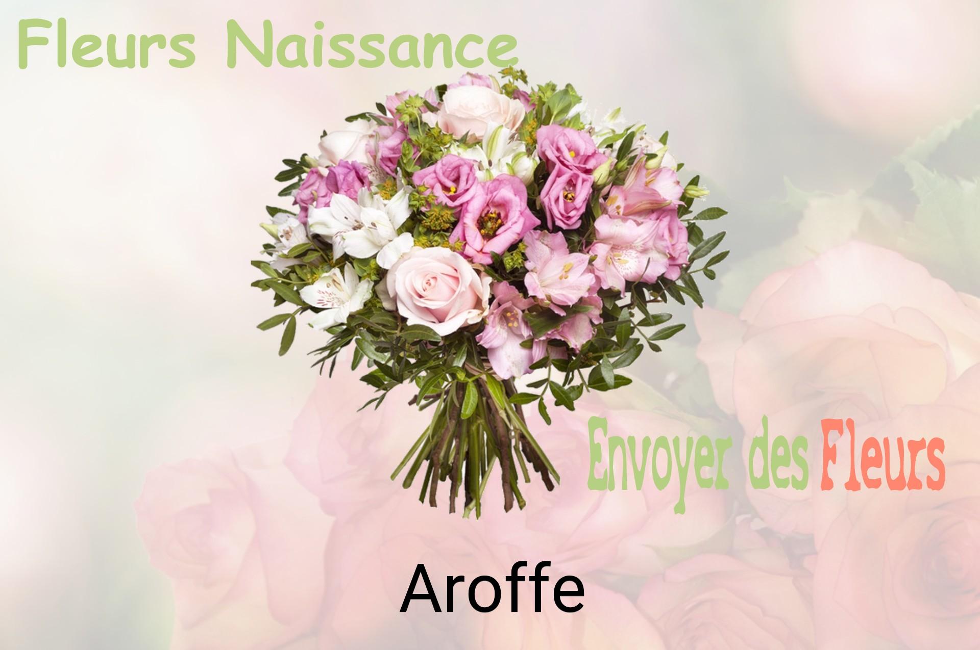 Bouquet de fleurs de naissance livré à Aroffe